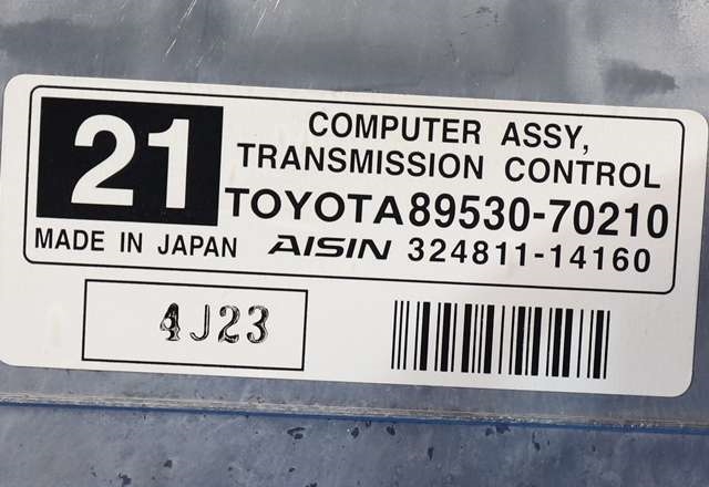 Styreenhet girkasse til Toyota Aygo 2014-->> (Type II)  (AISIN|324811-14160|89530-70210|)