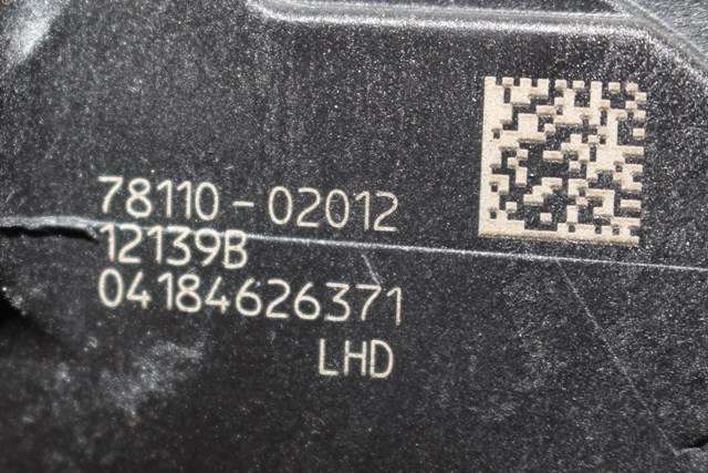 Pedal gass til Toyota Auris 2010-2012 (Type I, Fase 2)  (TOYOTA|78110-02012|)