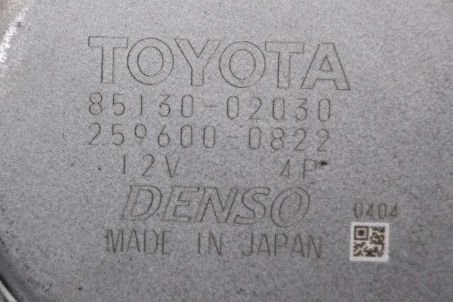 Viskermotor bakrute til Toyota Auris 2010-2012 (Type I, Fase 2)  (DENSO|259600-0822|85130-02030|)