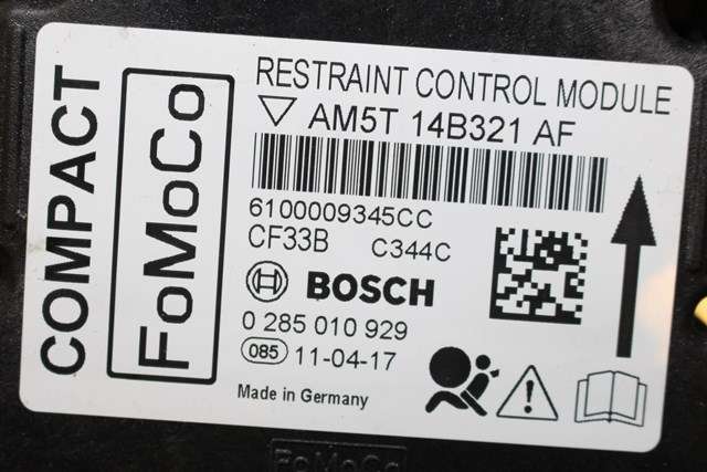 Styreenhet diverse til Ford C-Max 2010-2015 (Type II, Fase 1) (BOSCH|0 285 010 929|AM5T-14B321-AF|)