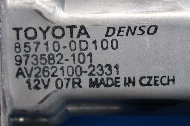 Ruteheis høyre foran til Toyota Yaris 2014-2020 (Type III, Fase 2)  (DENSO|973582-101|85710-0D100|)