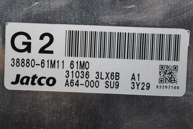 Styreenhet diverse til Suzuki SX4 S-CROSS 2013-->> (Type II)  (JATCO|31036-3LX6B|38880-61M11|)