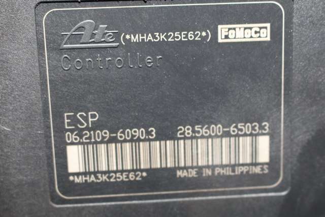 ABS sentral til Mazda 2 2011-2014 (Type II, Fase 2)  (ATE|06.2102-1896.4|DP74-43-7A0 B|)