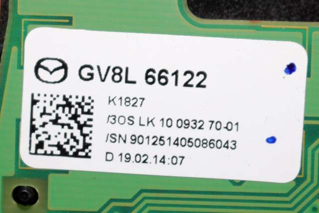 Bryter blink til Mazda 2 2011-2014 (Type II, Fase 2) (MAZDA|GV8L-66-122|)
