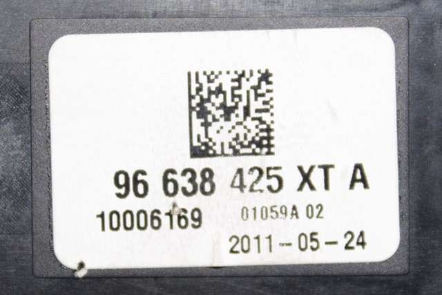 Bryter diverse til Peugeot 3008 2009-2016 (Type I)  (PEUGEOT|96 638425 XT-A|)
