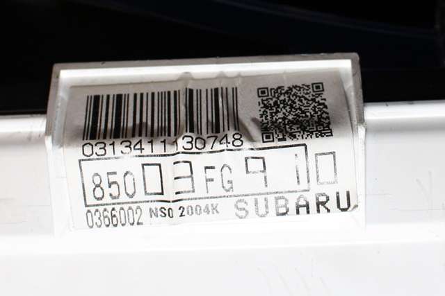 Instrumentpanel til Subaru Impreza 2008-2012 (Type III)  (SUBARU|85003-FG910|)