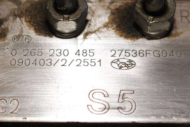 ABS sentral til Subaru Impreza 2008-2012 (Type III)  (BOSCH|0 265 230 485|27536-FG040|)