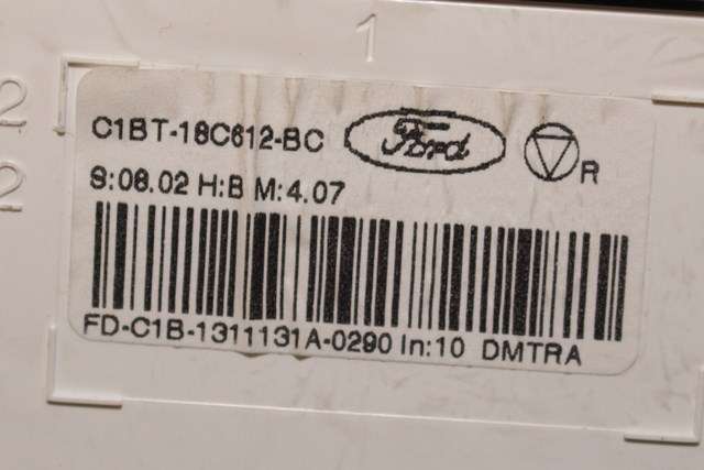Varmeapparat betjening til Ford Fiesta 2013-2017 (Type VI, Fase 2) (FORD|C1BT-18C612-BC|)