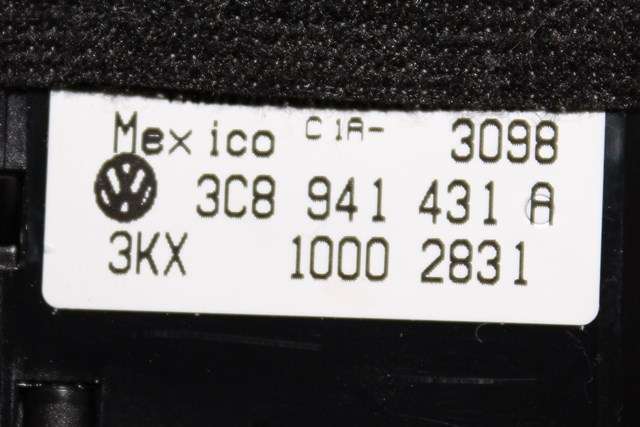 Bryter lys til VW Golf VI 2008-2012 (VAG|3C8 941 431 A|)
