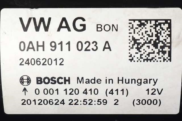 Starter til VW Caddy 2010-2015 (Type III, Fase 2) (BOSCH|0 001 120 410|0AH 911 023 A|)