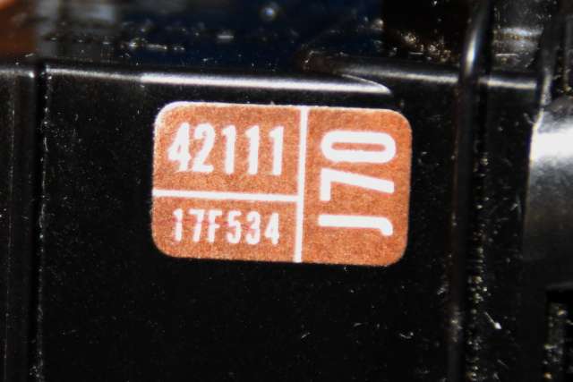 Bryter blink til Toyota Prius 2009-2016 (Type III) (COMBI) (COMBI) (TOYOTA|17F534-42111|)