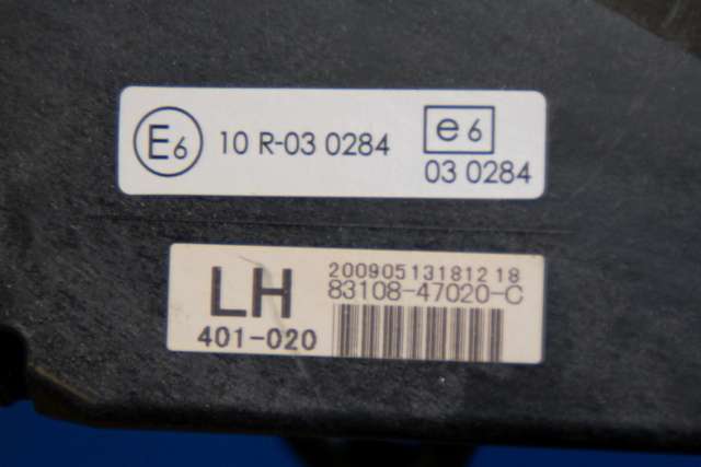 Instrument head-up display (HUD) til Toyota Prius 2009-2016 (Type III) (COMBI) (COMBI) (TOYOTA|83108-47020-C|)