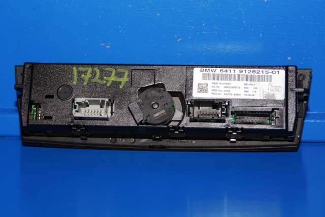 Varmeapparat betjening til BMW 1-Serie 2004-2011 (E81/E82/E87/E88) (E81/E82/E87/E88) (VDO|A2C53194361|9 128 215|)
