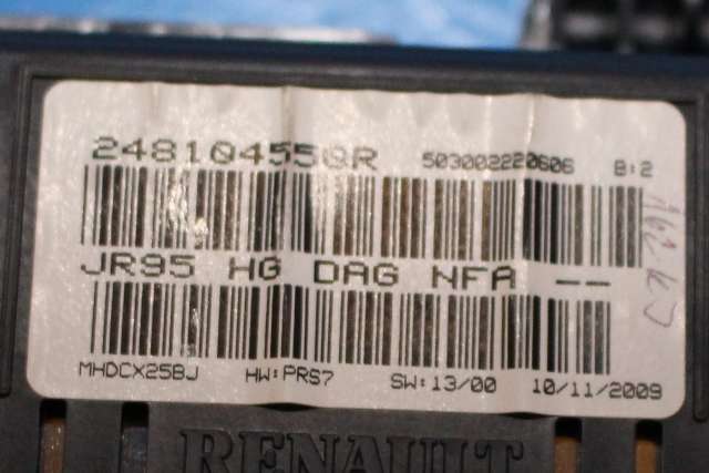 Instrumentpanel til Renault Scenic 2009-2016 (Type III) (RENAULT|2481 04550 R|)