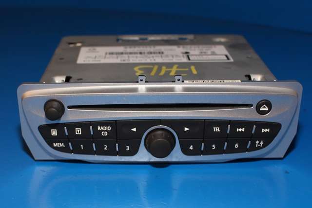 Bilstereo til Renault Scenic, 2009-2016 (Type III)  (BLAUPUNKT|7 649 189 391)