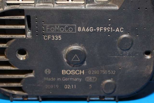 Spjeldhus til Ford Fiesta 2008-2012 (Type VI, Fase 1) (BOSCH|0 280 750 532|8A6G-9F991-AC|)