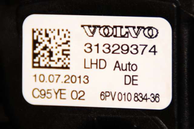 Pedal gass til Volvo XC60 2008-2013 (Type I, Fase 1)  (HELLA|6PV 010 834-36|31329374|)