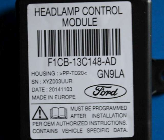 Styreenhet diverse til Ford Focus 2014-2018 (Type III, Fase 2) (FORD|F1CB-13C148-AD|)