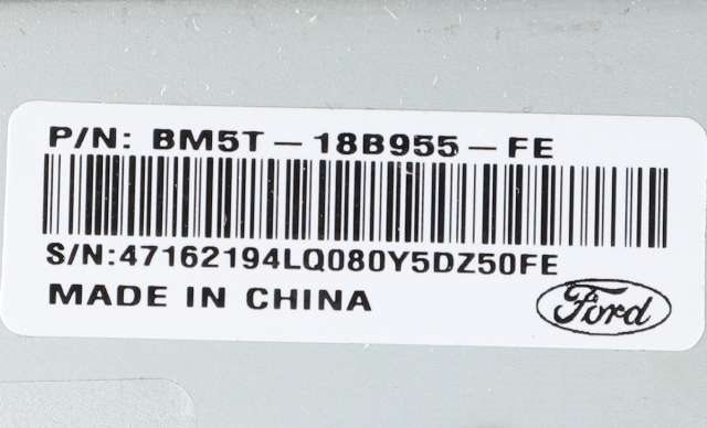 Bilstereo navigasjon skjerm til Ford Focus 2014-2018 (Type III, Fase 2)  (FORD|BM5T-18B955-FE|)