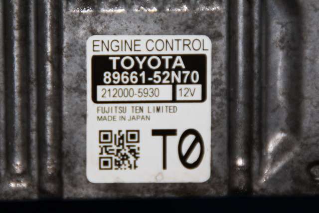 Styreenhet motor til Toyota Verso-S 2011-2015 (COMBI) (COMBI) (DENSO|212000-5930|89661-52N70|)