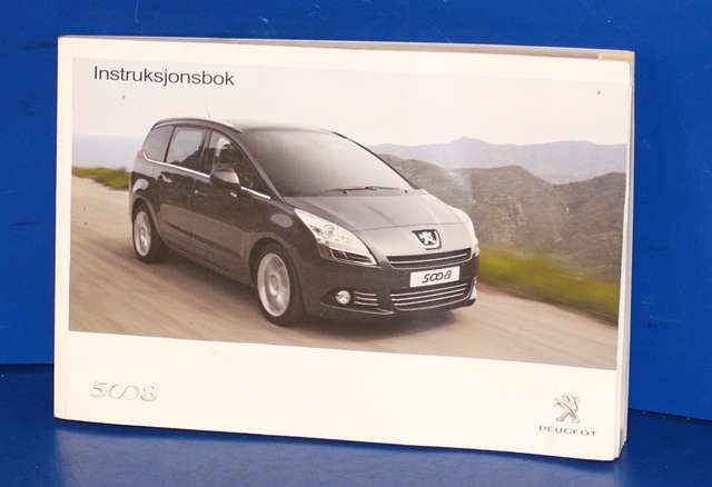 Instruksjonsbok til Peugeot 5008, 2010-2017 (Type I)  
