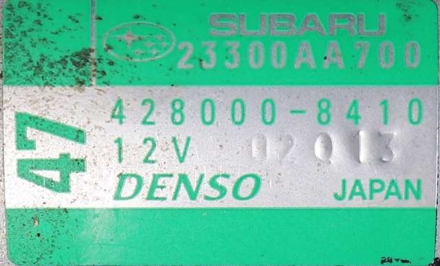 Starter til Subaru Impreza 2013-2017 (Type IV)  (DENSO|428000-8410|23300-AA700|)