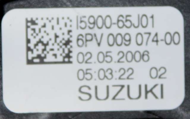Pedal gass til Suzuki Grand Vitara 2005-2015 (Type III) (HELLA|6PV 009 074-00|I5900-65J01|)