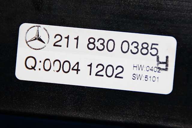 Varmeapparat betjening til Mercedes E-Klasse 2002-2006 (Fase 1) (W211) (W211) (MERCEDES|211 830 03 85|)