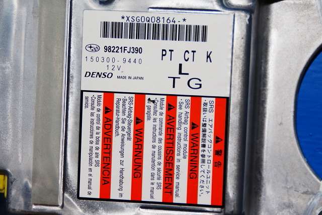Styreenhet airbag hovedsensor til Subaru Impreza 2013-2017 (Type IV)  (DENSO|150300-9440|98221-FJ390|)