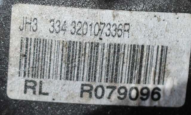 Girkasse manuell til Renault Clio 2012-2016 (Type IV, Fase 1)  (RENAULT|JH3334|3201 07336R|)