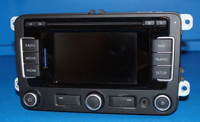 Bilstereo navigasjon til VW Polo, 2009-2014 (Type V, Fase 1) (VAG|3C0 035 270)