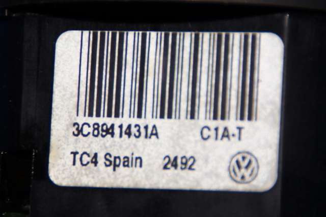 Bryter lys til VW Caddy 2010-2015 (Type III, Fase 2) (VAG|3C8 941 431 A|)
