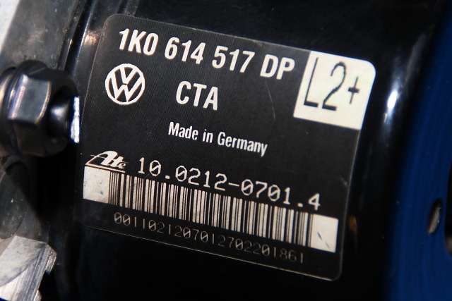 ABS sentral til VW Caddy 2010-2015 (Type III, Fase 2) (VAG|1K0 614 517 DP|1K0 907 379 BL|)