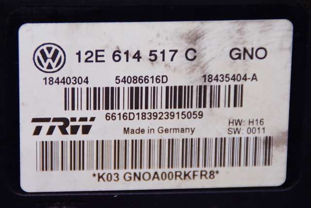 ABS sentral til VW E-Up 2013-2019  (VAG|12E 614 517 C|)