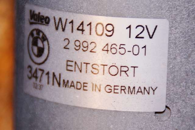 Viskermotor frontrute komplett m/overføring til BMW X1 2009-2015 (E84) (E84) (BMW|2 992 465|)