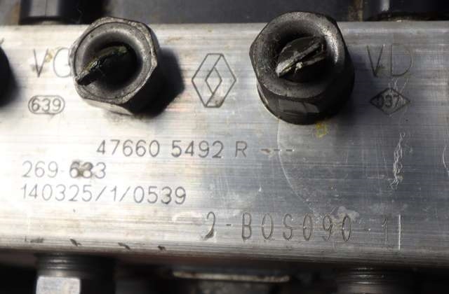 ABS sentral til Renault Clio 2012-2016 (Type IV, Fase 1)  (RENAULT|4766 05492R|)