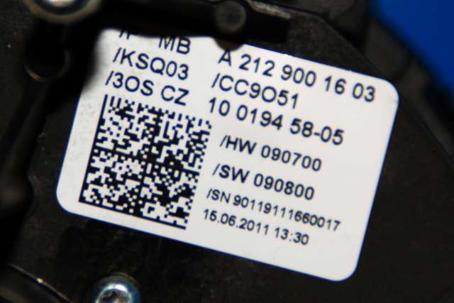 Bryter combi til Mercedes C-Klasse 2011-2014 (Fase 2) (W204) (W204) (MERCEDES|A 212 900 16 03|)