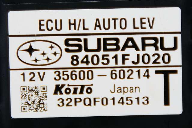 Styreenhet diverse til Subaru Impreza 2013-2017 (Type IV)  (KOITO|35600-60214|84051-FJ020|)