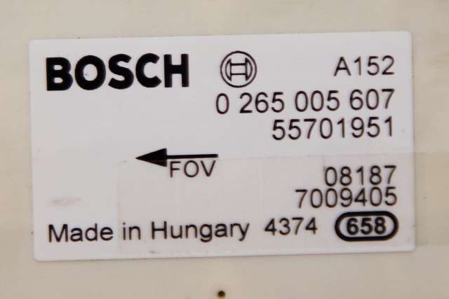 Sensor akselerasjonssensor/ESP DUO til Fiat 500 2008-2020  (BOSCH|0 265 005 607|55701951|)