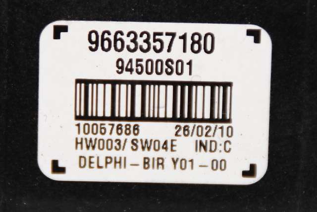 Rele diverse til Peugeot 3008 2009-2016 (Type I)  (PEUGEOT|96 633571 80|)