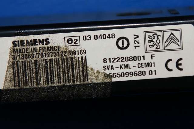 Styreenhet bluetooth til Citroën C4, Picasso 2006-2013 (Type I)  (SIEMENS|S122288001 F|96 650996 80|)