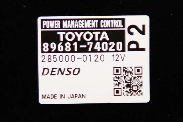 Styreenhet diverse til Toyota iQ 2009-2014  (DENSO|285000-0120|89681-74020|)