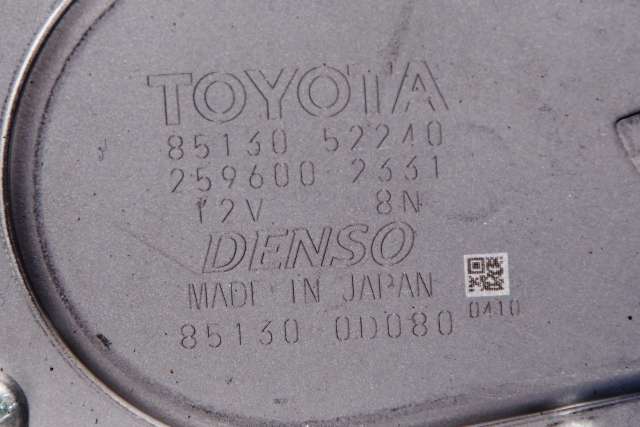 Viskermotor bakrute til Toyota Yaris 2012-2014 (Type III, Fase 1)  (DENSO|259600-2331|85130-52240|)