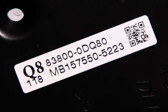 Instrumentpanel til Toyota Yaris 2012-2014 (Type III, Fase 1) (DENSO|157550-5223|83800-0DQ80|)