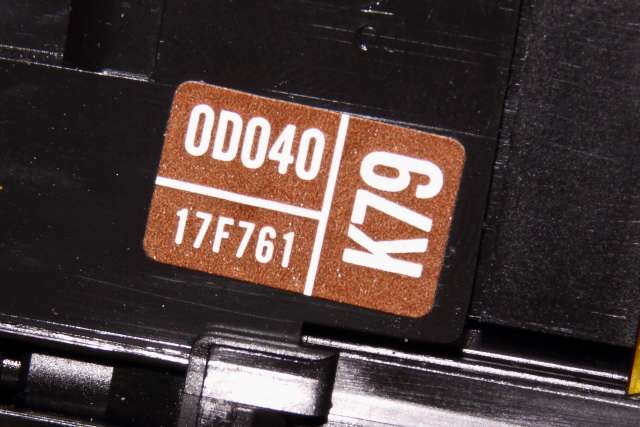 Bryter visker til Toyota Yaris 2012-2014 (Type III, Fase 1)  (TOYOTA|17F761-0D040|)