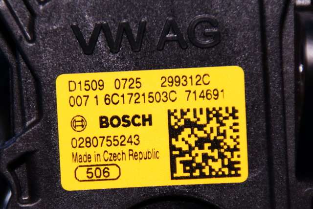 Pedal gass til VW Polo 2014-2017 (Type V, Fase 2)  (BOSCH|0 280 755 243|6C1 721 503 C|)