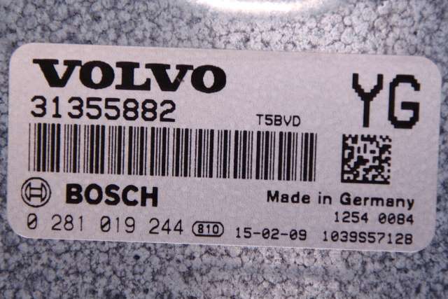 Styreenhet motor til Volvo V60/V60 CC 2013-2018 (Type I, Fase 2)  (BOSCH|0 281 019 244|31355882|)