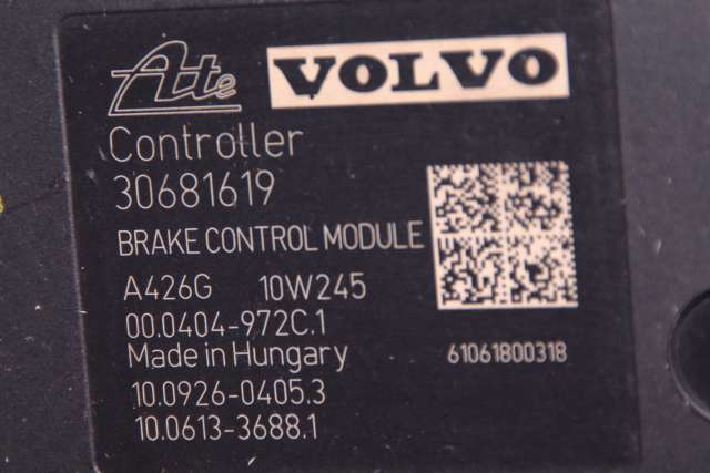 ABS sentral til Volvo V70 2007-2013 (Type III, Fase 1)  (VOLVO|P30681619|)