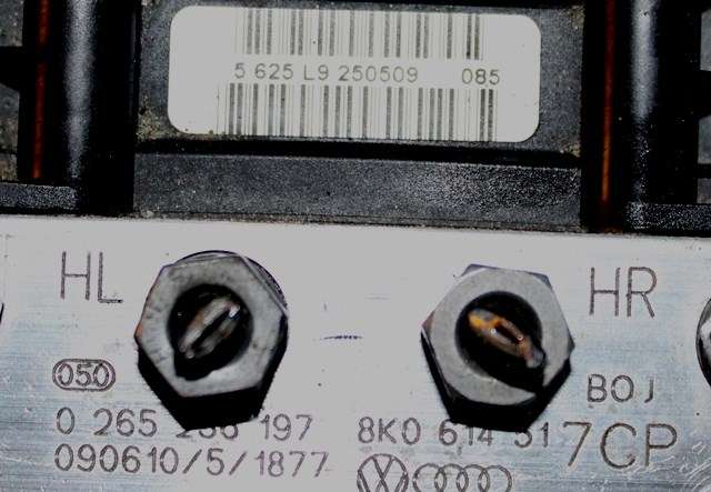 ABS sentral til Audi A4 2007-2014 (Type IV) (B8) (B8) (VAG|8K0 614 517 CP|8K0 907 379 AK|)