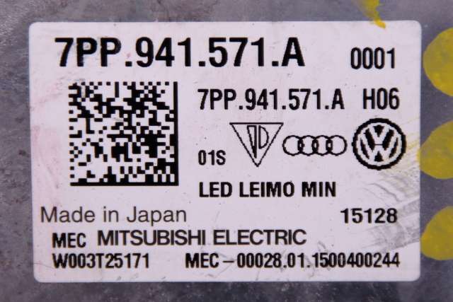 Styreenhet LED til VW Polo 2014-2017 (Type V, Fase 2) (VAG|7PP 941 571 A|)